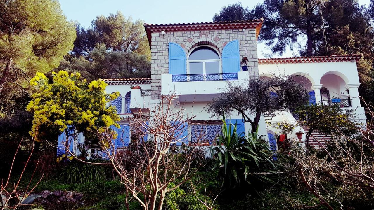 Magnifique "Gite De La Garoupe" Au Cap D'Antibes A 300M Des Plages Exterior foto