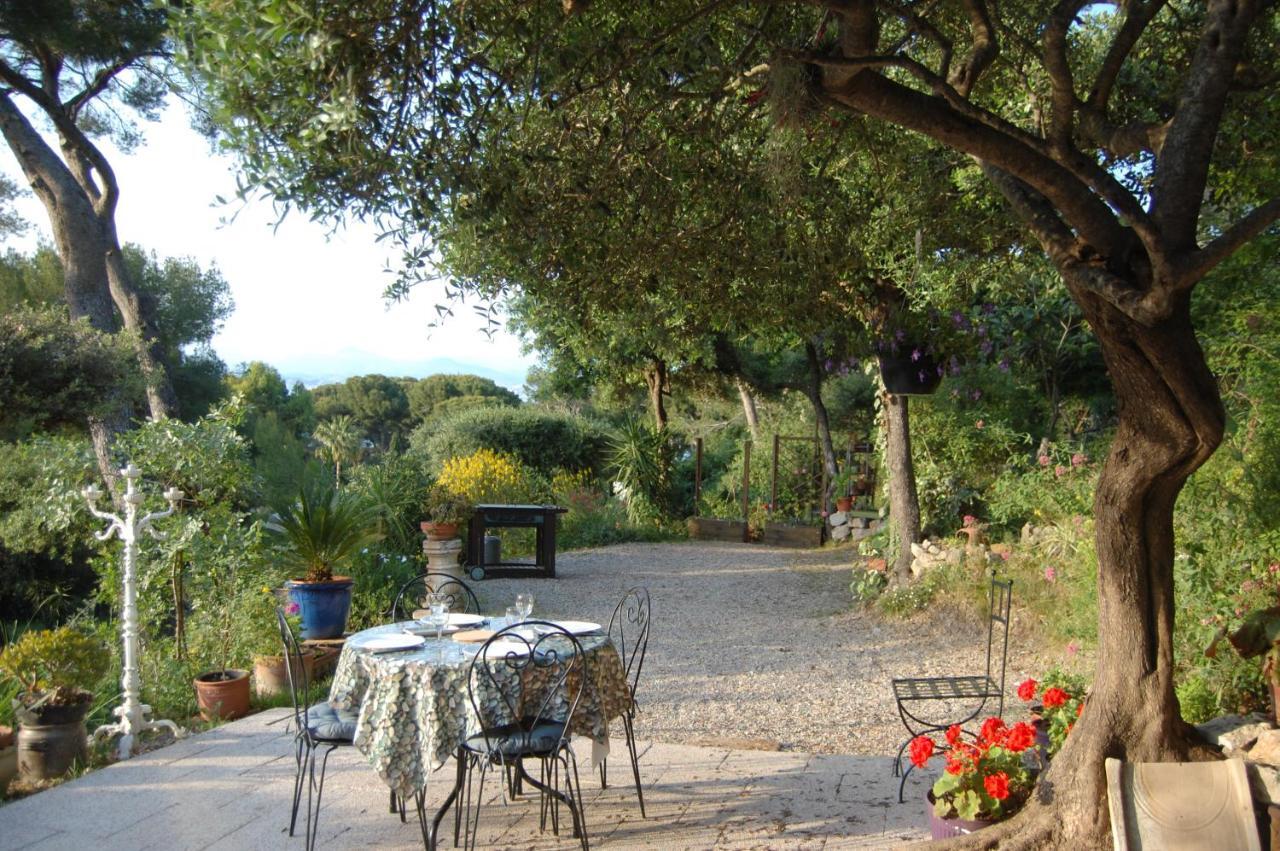 Magnifique "Gite De La Garoupe" Au Cap D'Antibes A 300M Des Plages Exterior foto